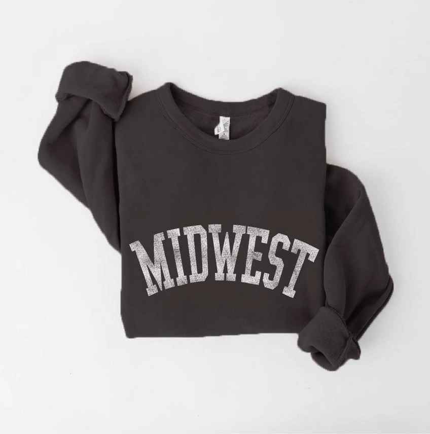 Midwest Graphic Crew Sweatshirt