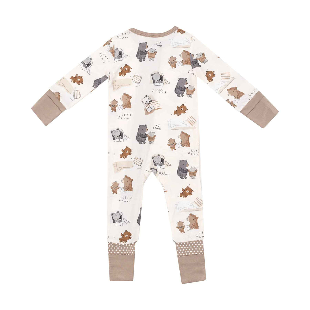 Sleepytime Bears 2 Way Zipper Romper