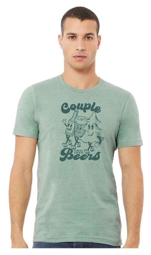 COUPLE TWO TREE BEERS TEE