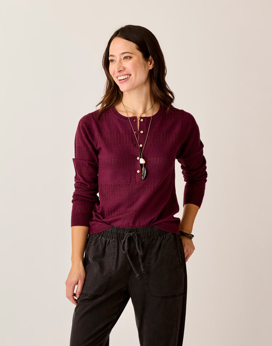 NIRVANA AMARA POINTELLE SWEATER
