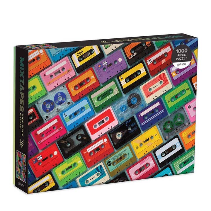 MIXED TAPES 1000 PIECE PUZZLE