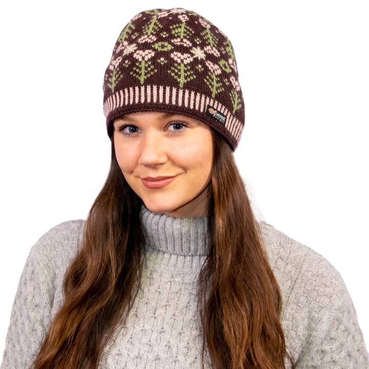 COLISTA BROWN BEANIE HAT
