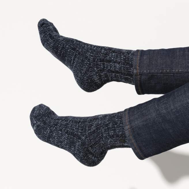 BLUE COTTON TWIST WOMEN  SOCKS