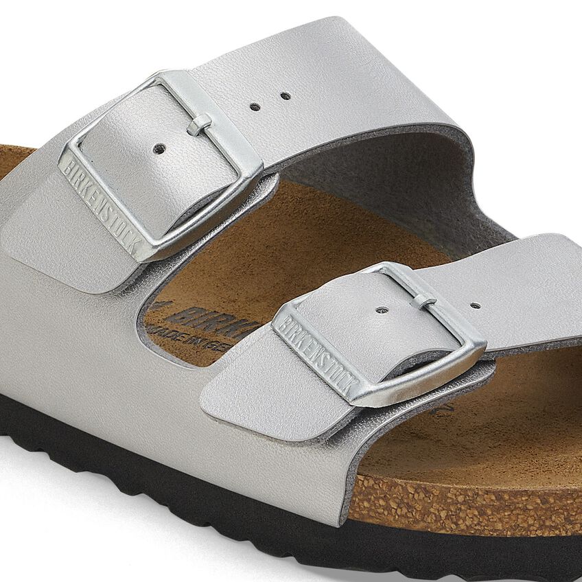 ARIZONA SILVER BIRKO-FLOR SANDALS
