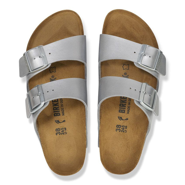 ARIZONA SILVER BIRKO-FLOR SANDALS
