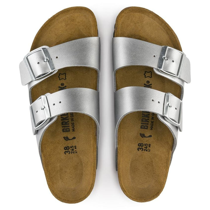 ARIZONA SILVER BIRKO-FLOR SANDALS