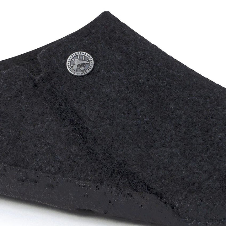 ZERMATT ANTHRACITE WOOL SHEARLING SLIPPERS