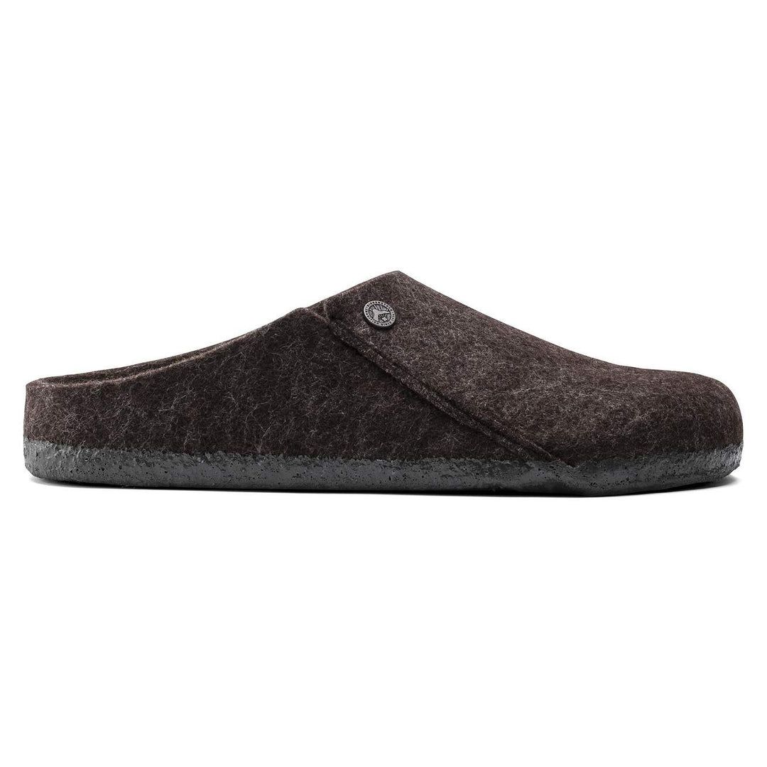 ZERMATT MOCHA WOOL SHEARLING SLIPPERS
