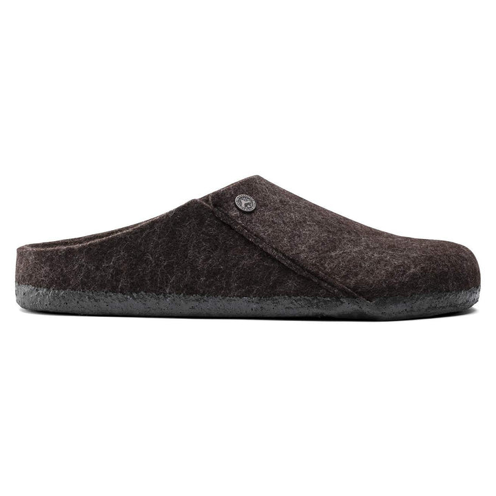 ZERMATT MOCHA WOOL SHEARLING SLIPPERS