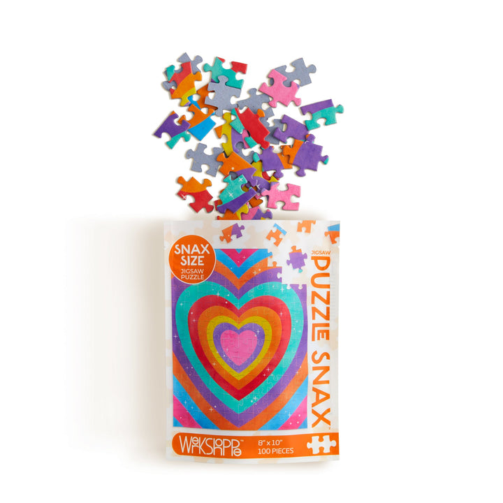 VELVET HEART 100 PIECE PUZZLE SNAX