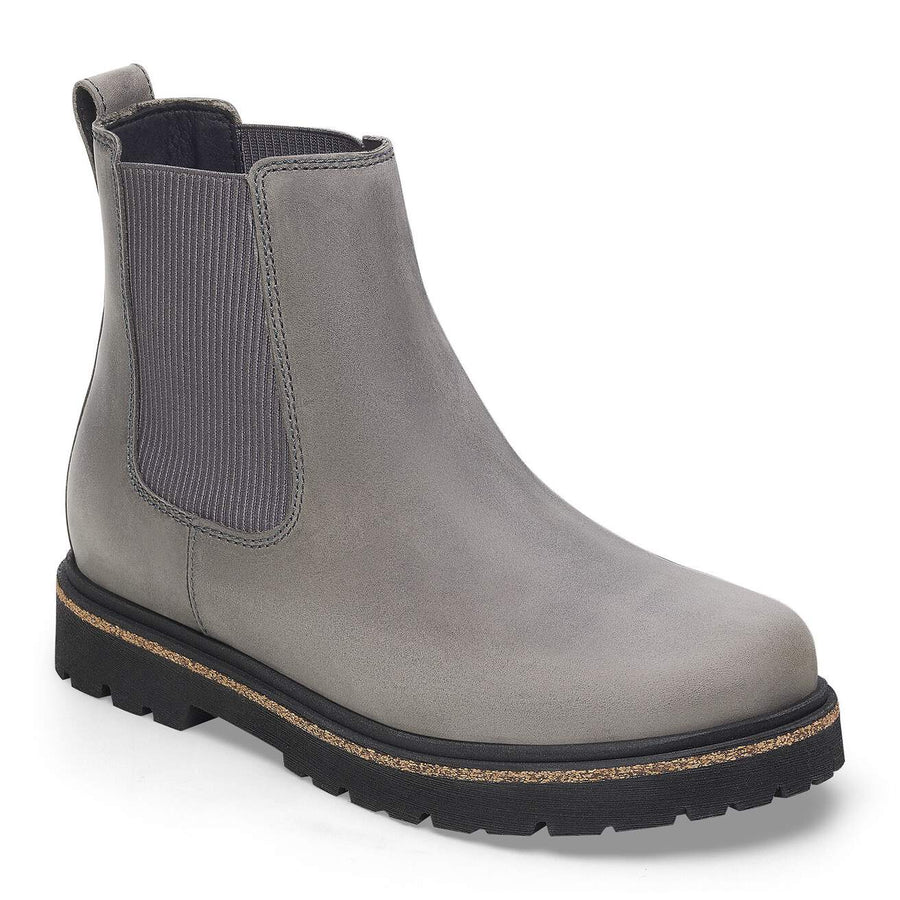 HIGHWOOD GRAPHITE NUBUCK SLIP ON BOOTS
