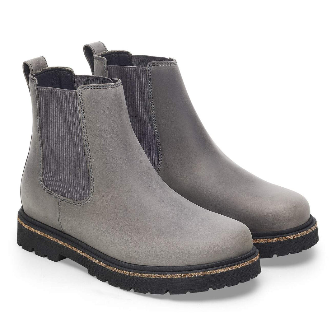 HIGHWOOD GRAPHITE NUBUCK SLIP ON BOOTS