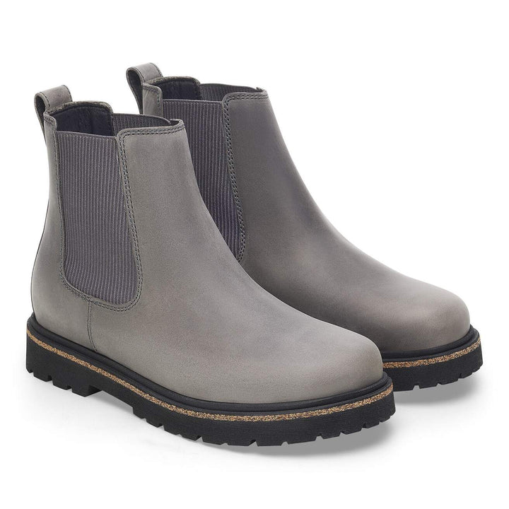 HIGHWOOD GRAPHITE NUBUCK SLIP ON BOOTS