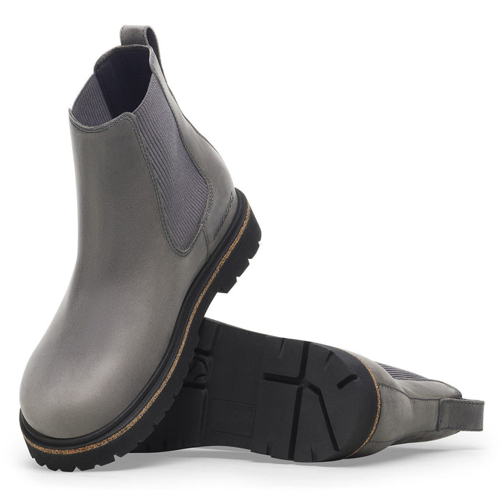 HIGHWOOD GRAPHITE NUBUCK SLIP ON BOOTS