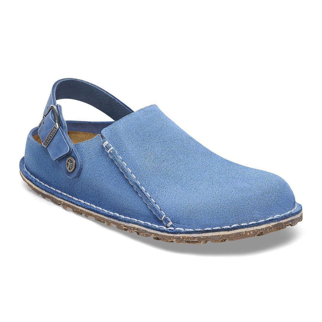 LUTRY ELEMENTAL BLUE PREMIUM SUEDE CLOG