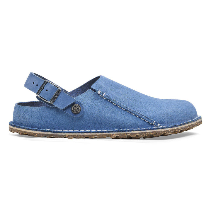 LUTRY ELEMENTAL BLUE PREMIUM SUEDE CLOG