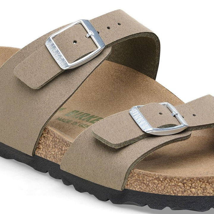 BIRKENSTOCK SYDNEY VEGAN GREY TAUPE SANDAL