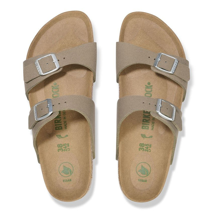 BIRKENSTOCK SYDNEY VEGAN GREY TAUPE SANDAL