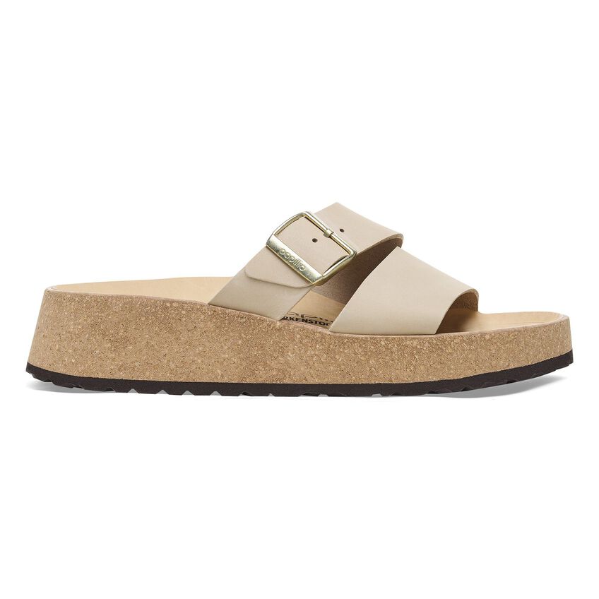 Almina Sandcastle Nubuck Leather Sandal