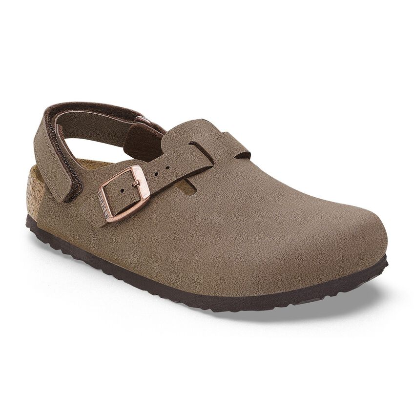 KIDS TOKIO MOCCA BIRKIBUC CLOGS
