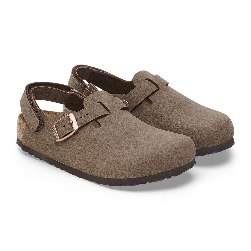 KIDS TOKIO MOCCA BIRKIBUC CLOGS