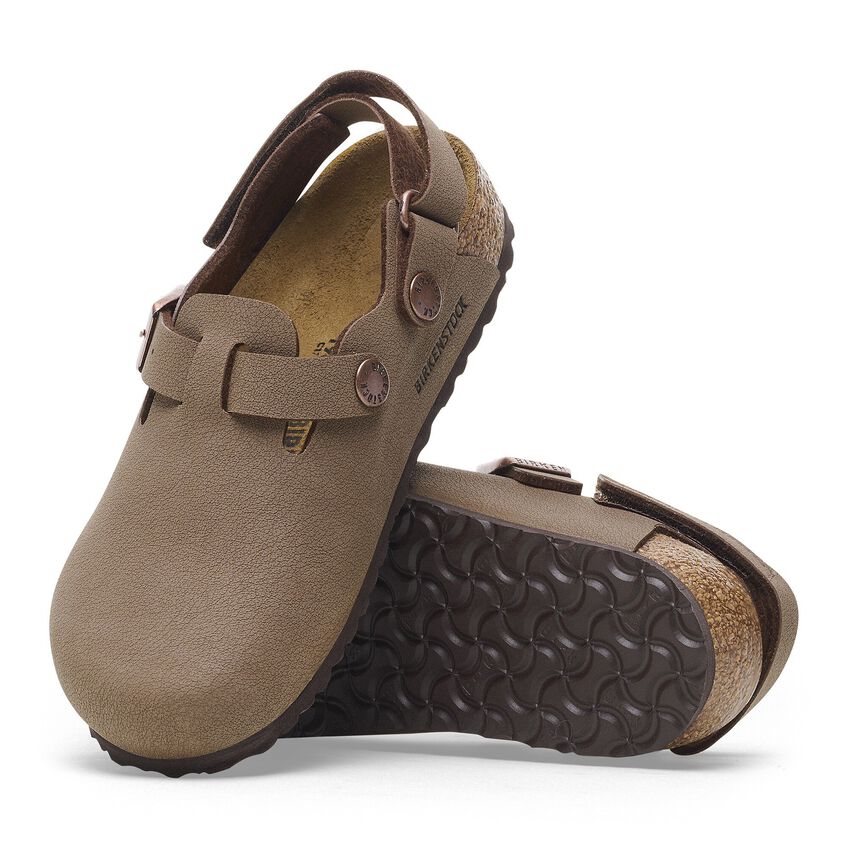 KIDS TOKIO MOCCA BIRKIBUC CLOGS
