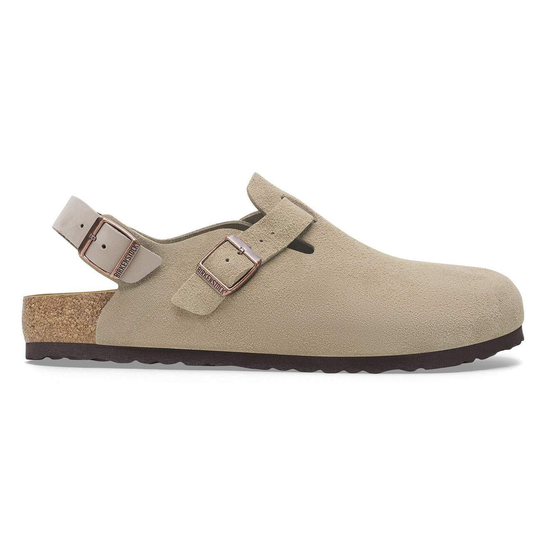 TOKIO TAUPE SUEDE CLOG