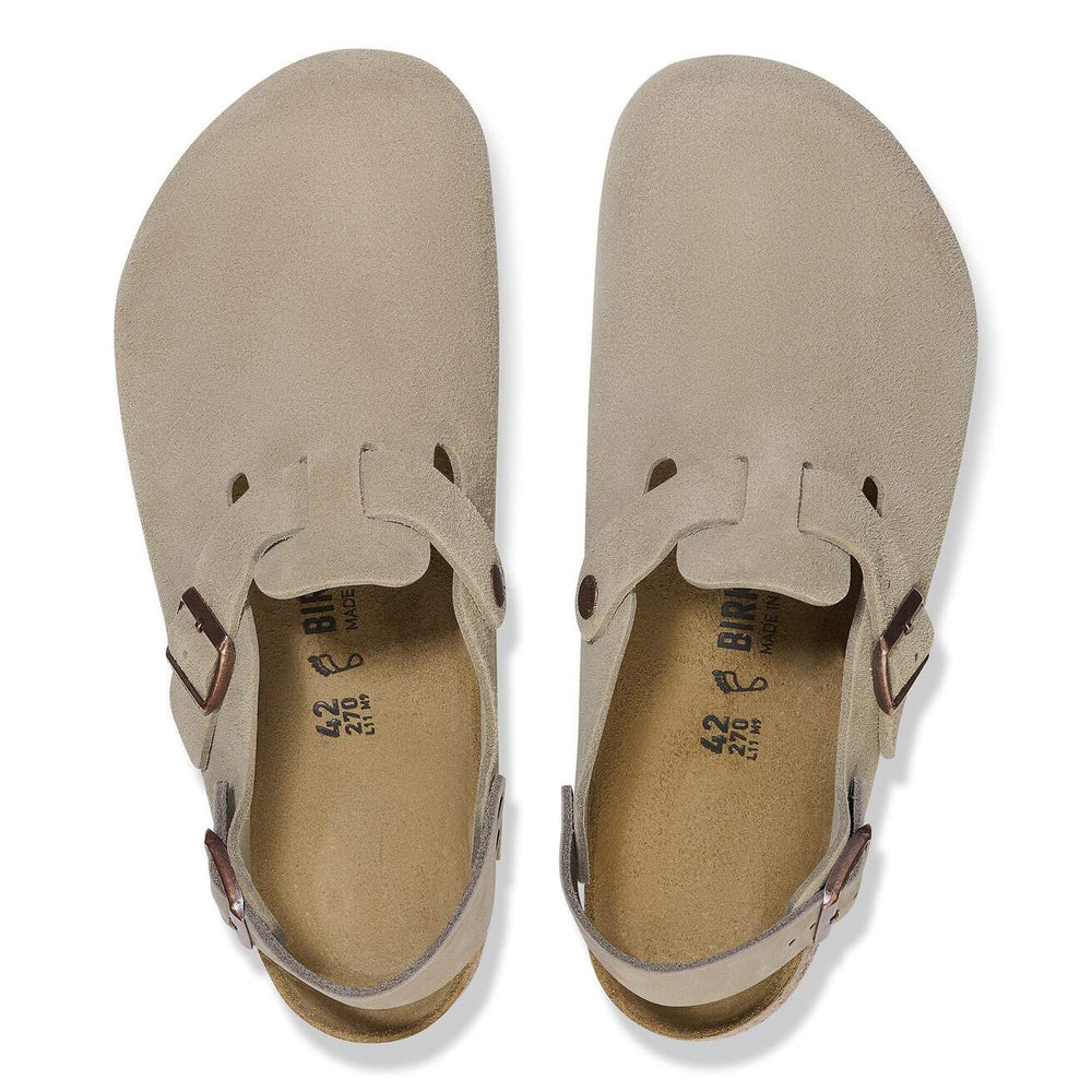 TOKIO TAUPE SUEDE CLOG
