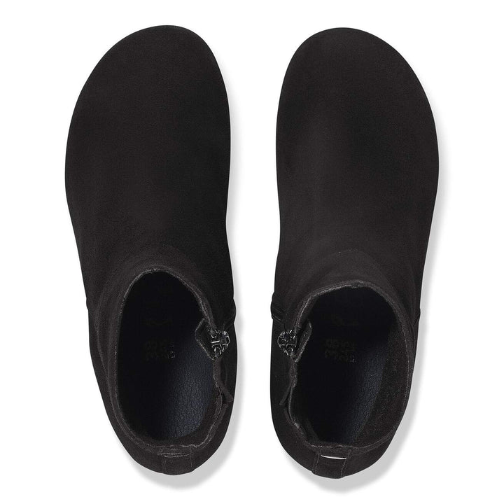 EBBA BLACK SUEDE ANKLE BOOT
