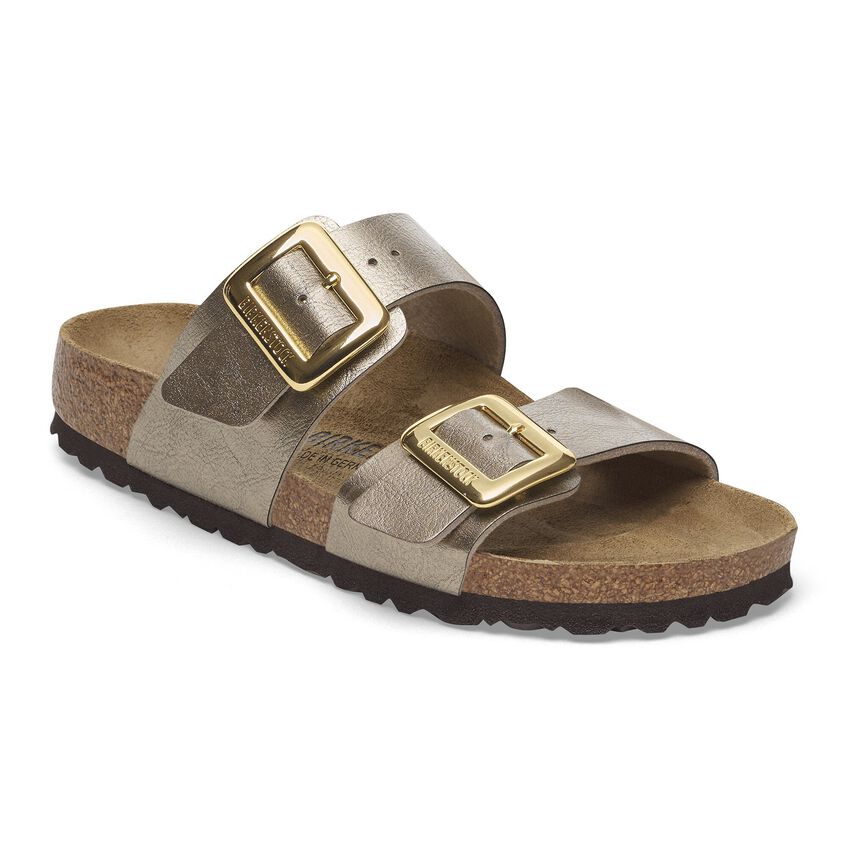 GRACEFUL TAUPE SYDNEY LUXE BUCKLE SANDAL
