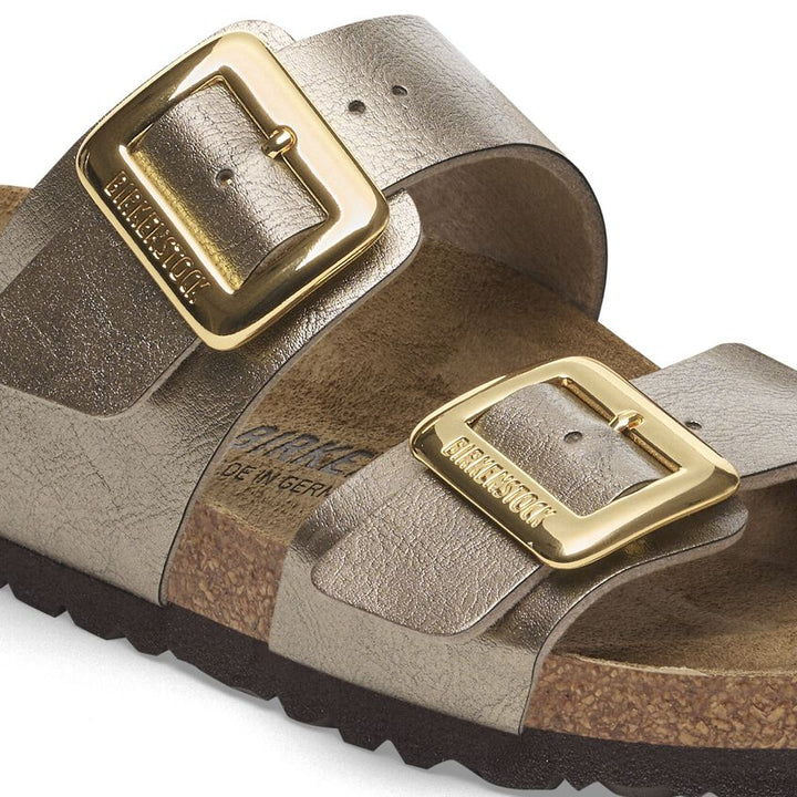 GRACEFUL TAUPE SYDNEY LUXE BUCKLE SANDAL