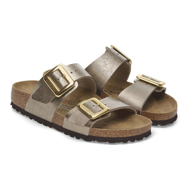 GRACEFUL TAUPE SYDNEY LUXE BUCKLE SANDAL