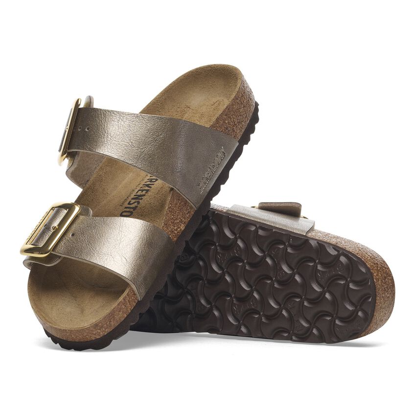 GRACEFUL TAUPE SYDNEY LUXE BUCKLE SANDAL