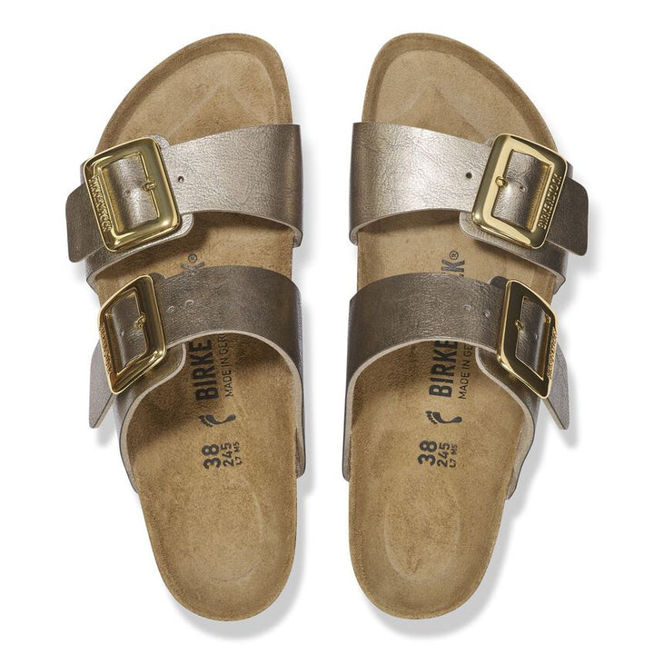 GRACEFUL TAUPE SYDNEY LUXE BUCKLE SANDAL