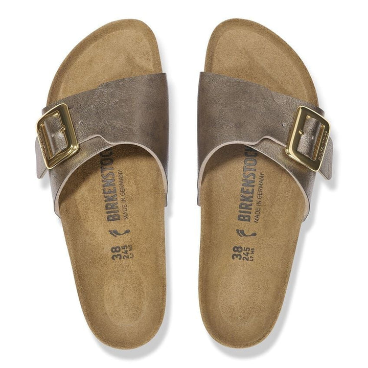 CATALINA GRACEFUL TAUPE LUXE BUCKLE SANDAL