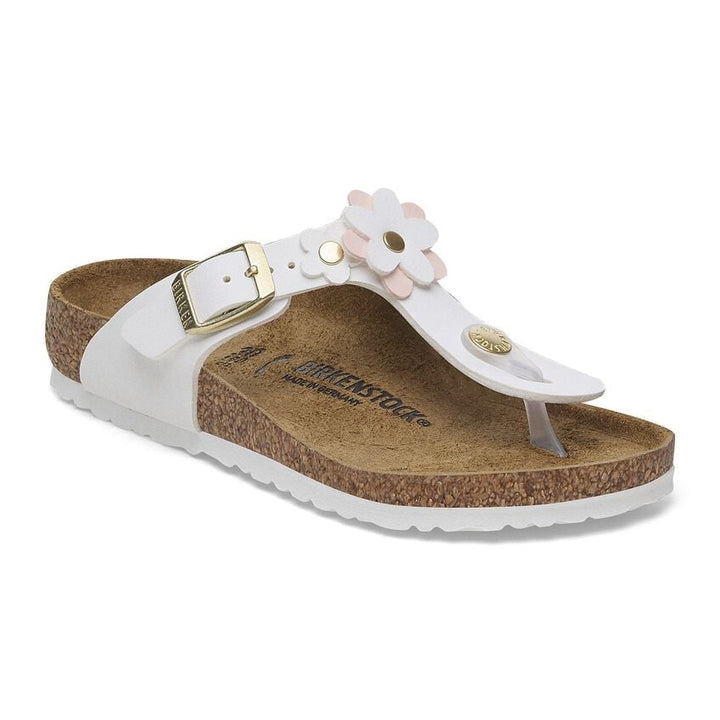KIDS GIZEH WHITE FLOWERS SANDAL