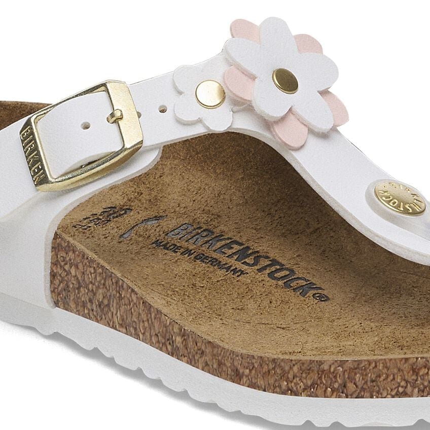 KIDS GIZEH WHITE FLOWERS SANDAL