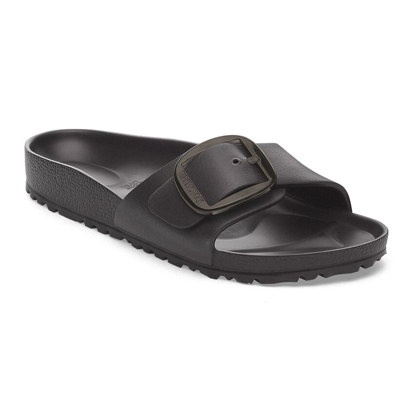 MADRID BIG BUCKLE EVA BLACK SANDAL
