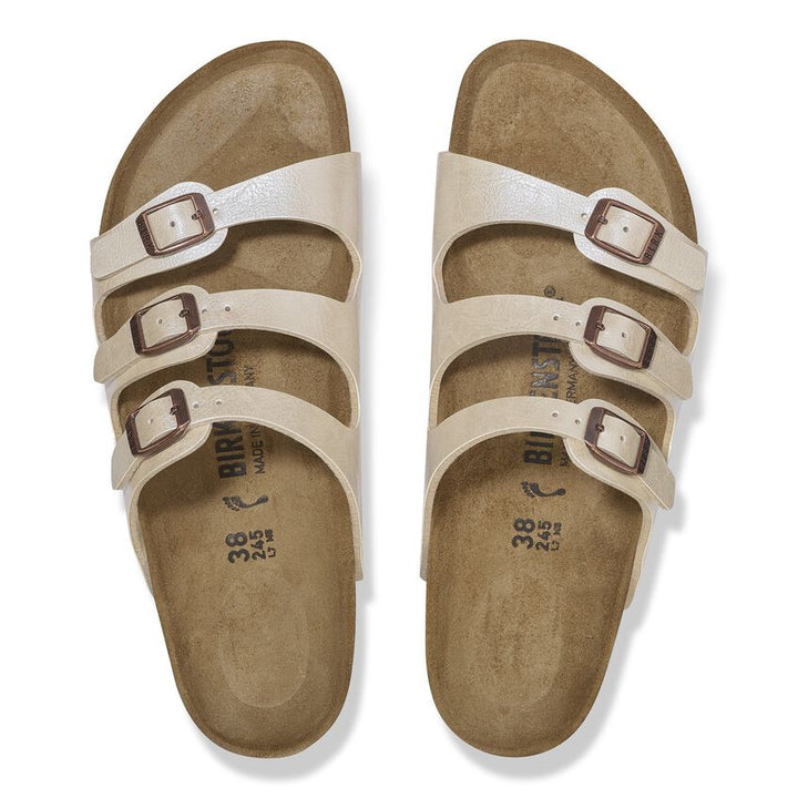 FLORIDA BIRKO-FLOR GRACEFUL PEARL SANDALS