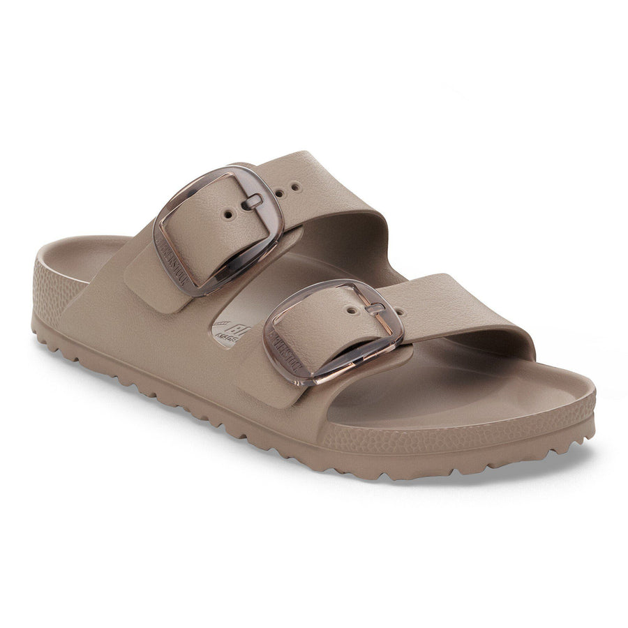 ARIZONA EVA GRAY TAUPE BIG BUCKLE SANDAL
