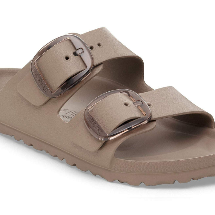 ARIZONA EVA GRAY TAUPE BIG BUCKLE SANDAL