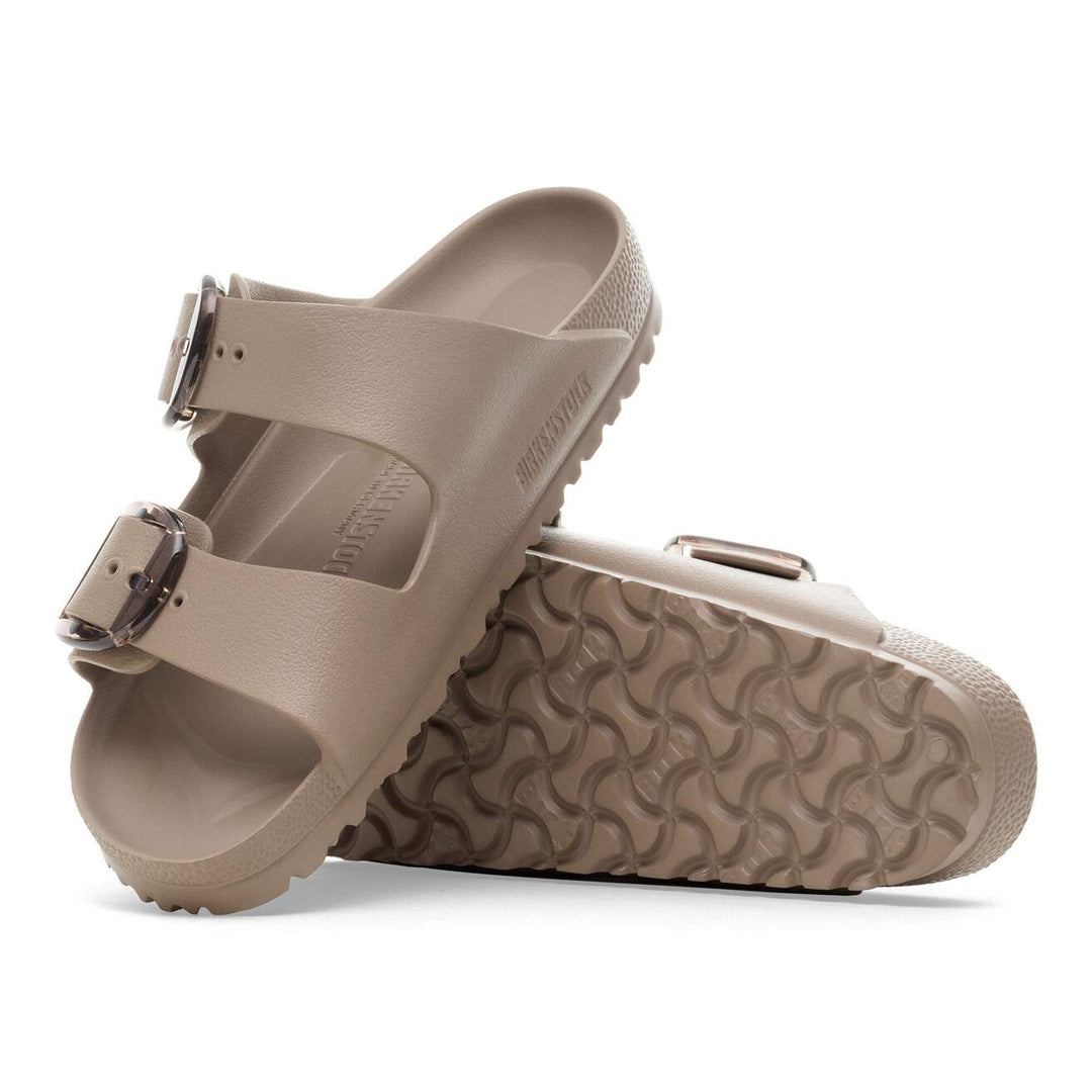 ARIZONA EVA GRAY TAUPE BIG BUCKLE SANDAL