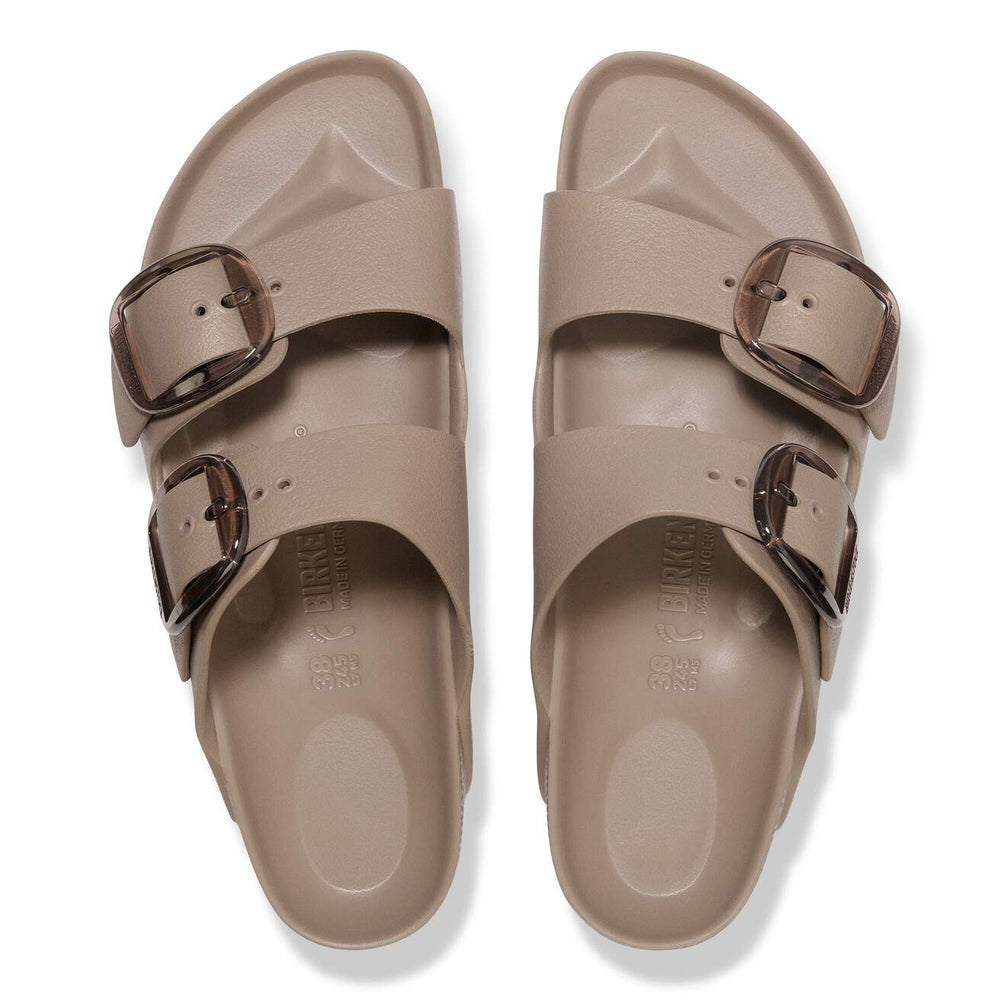 ARIZONA EVA GRAY TAUPE BIG BUCKLE SANDAL
