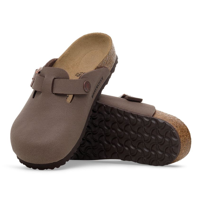 KIDS BOSTON MOCCA BIRKBUC CLOGS
