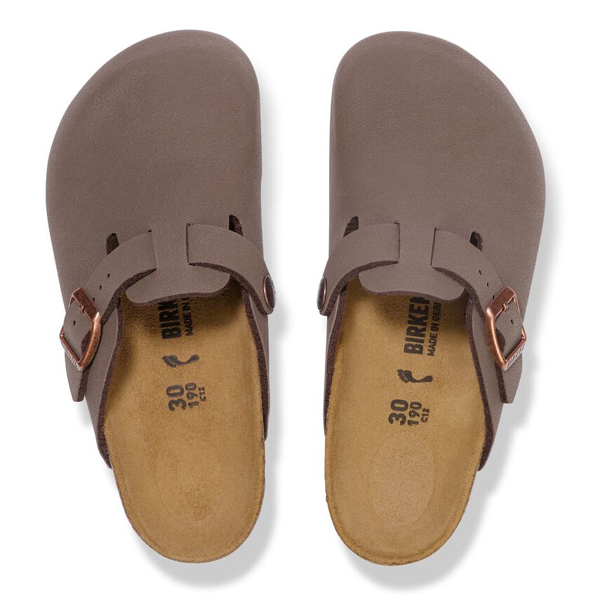 KIDS BOSTON MOCCA BIRKBUC CLOGS