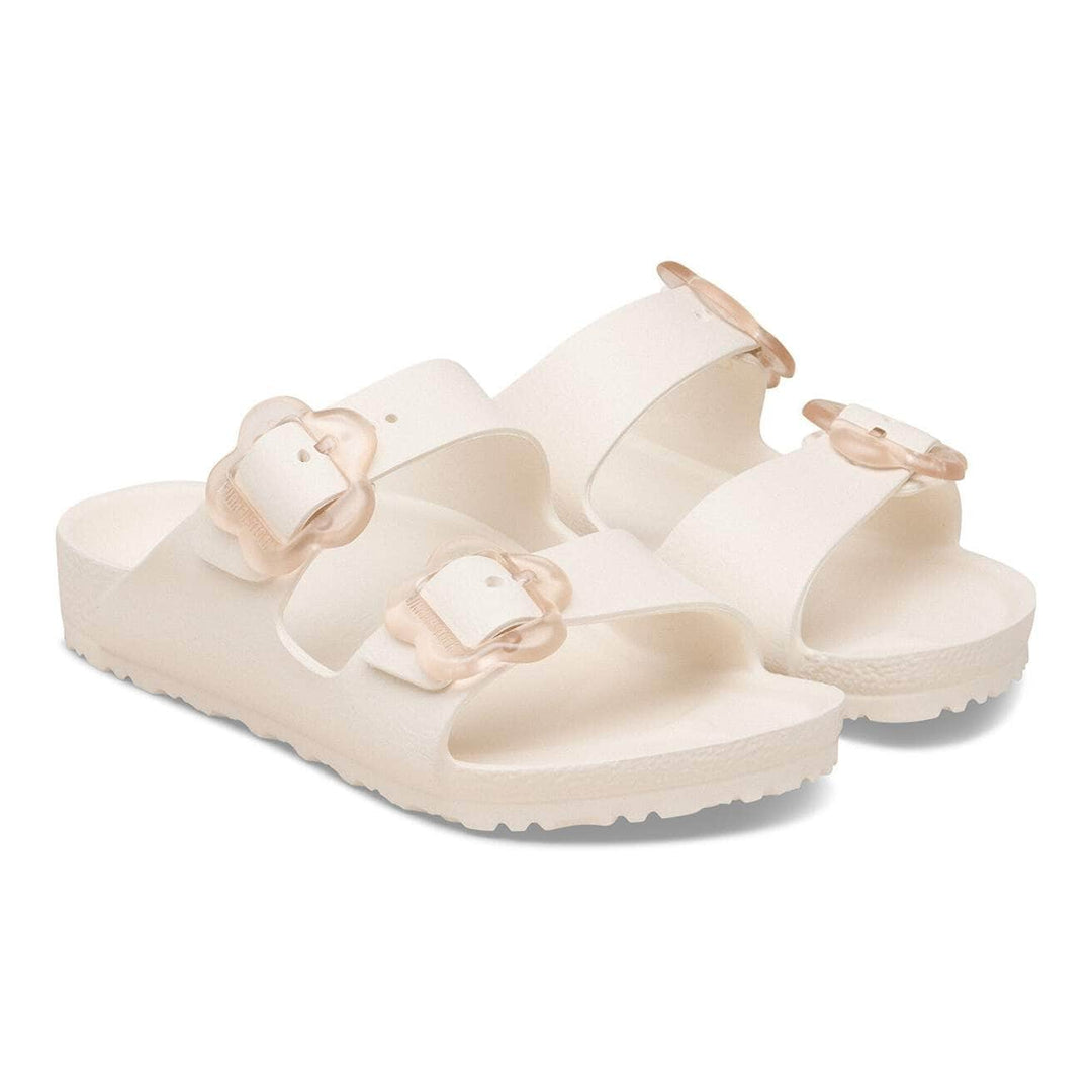 KIDS ARIZONA EVA FLOWER EGGSHELL SANDALS