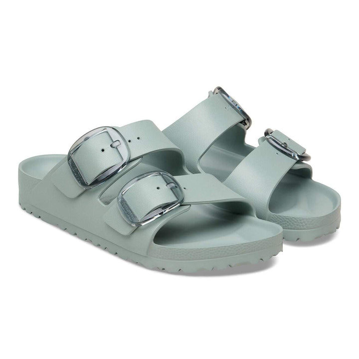 ARIZONA EVA PURE SAGE BIG BUCKLE SANDALS