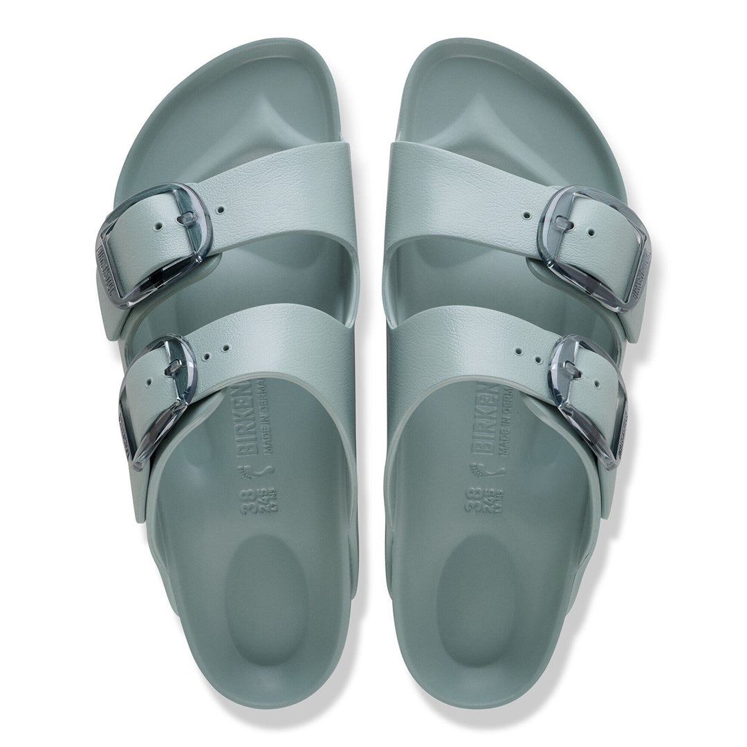 ARIZONA EVA PURE SAGE BIG BUCKLE SANDALS