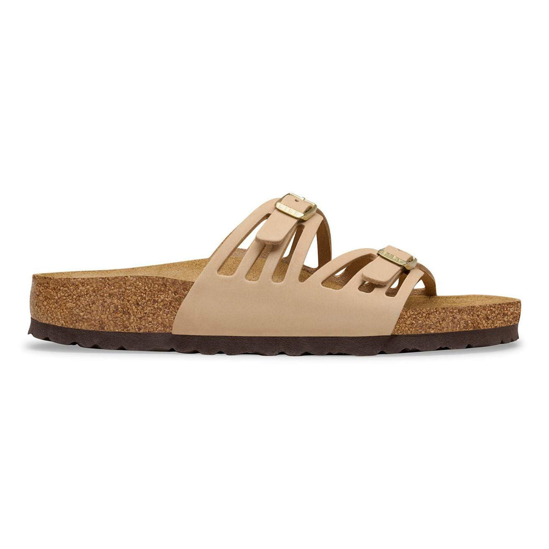 GRANADA SANDCASTLE NUBUCK LEATHER SANDALS