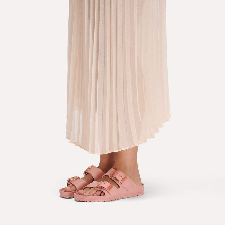 ARIZONA EVA CLAY PINK BIG BUCKLE SANDALS